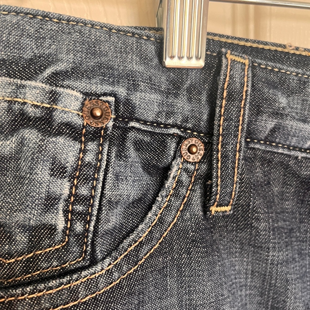 Vintage Y2K Guess Denim Maxi Skirt - Picture 6 of 9